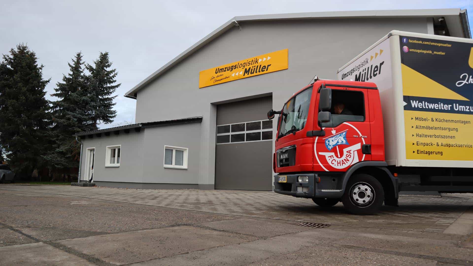 Umzugshelfer in Bad Salzuflen mit Möbelspediteur Müller